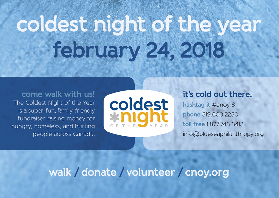 Coldest Night of the Year | February 24th, 2018