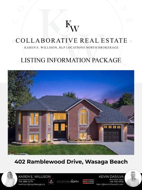 Electronic Listing Package 402 Ramblewood Wasaga Beach 402 Ramblewood Drive | Wasaga Beach | Raised Bungalow