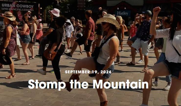Stomp the mountain Blue Mountain Village